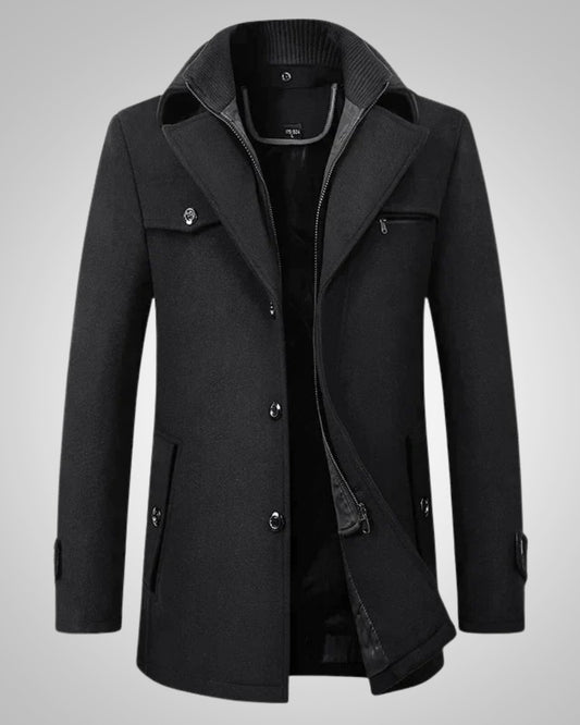 Oliver | Men's Classic Slim Fit Long Parka
