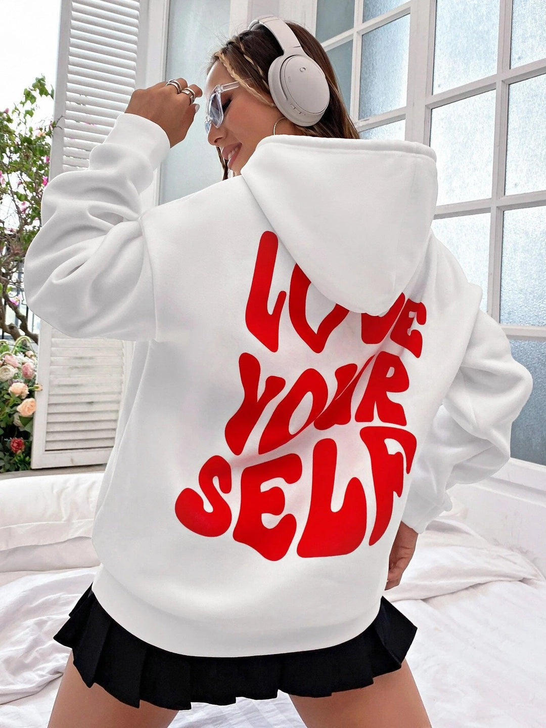 Halo | Women’s Oversized Comfort Hoodie with Text