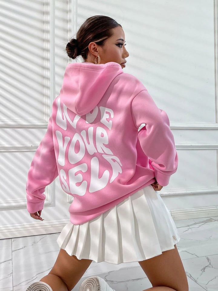 Halo | Women’s Oversized Comfort Hoodie with Text