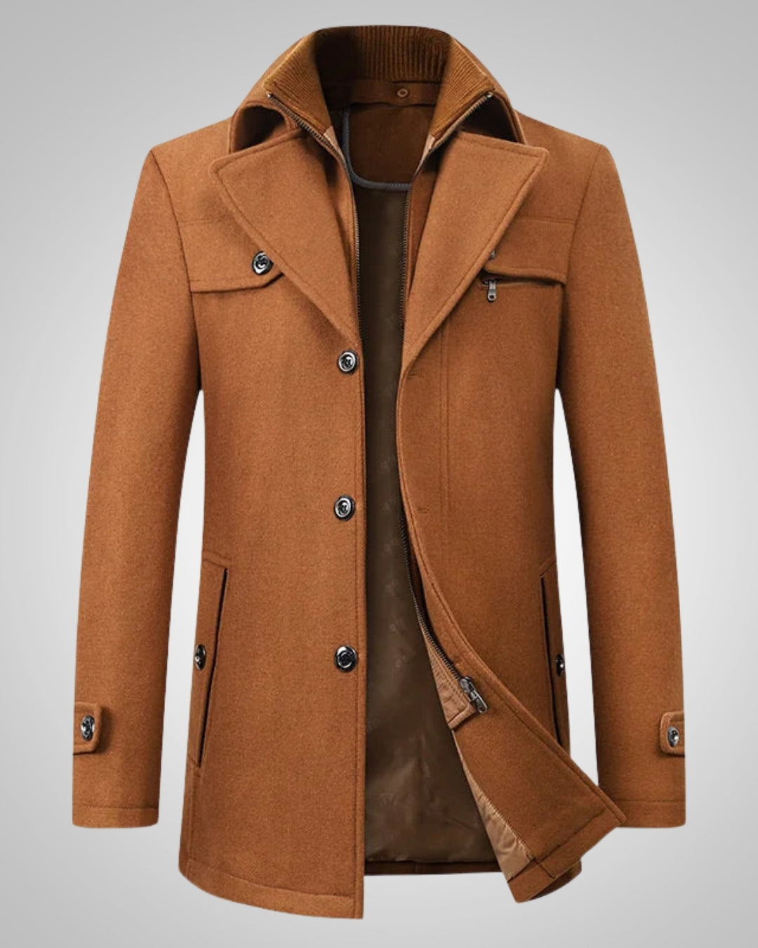 Oliver | Men's Classic Slim Fit Long Parka