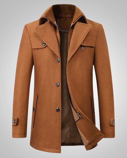 Oliver | Men's Classic Slim Fit Long Parka
