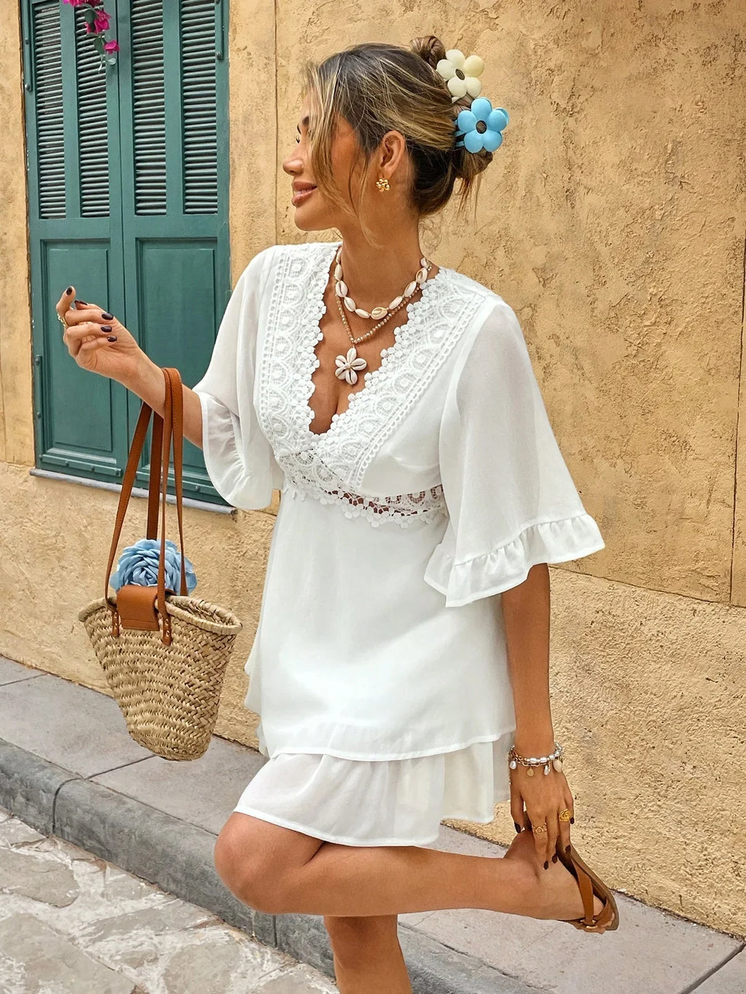 Belle | Women’s Ruffled Boho Summer Dress