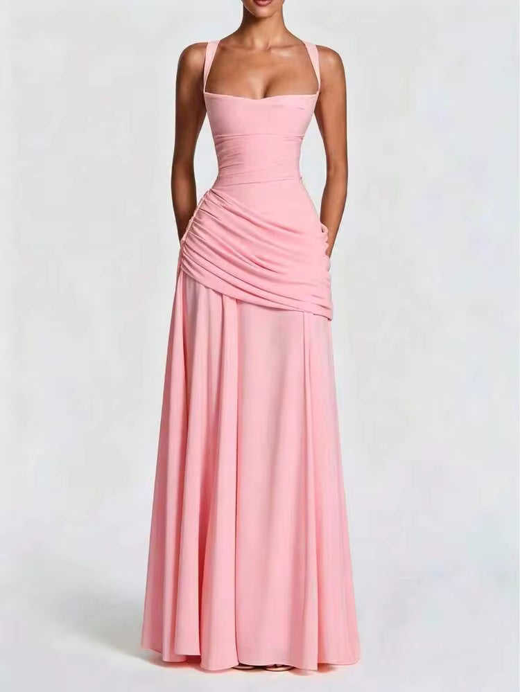 Amelia | Women's Elegant Wedding Guest Maxi Dress