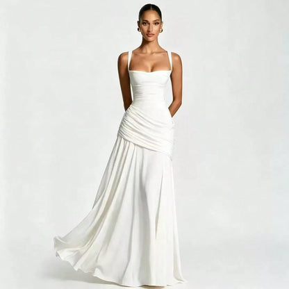 Amelia | Women's Elegant Wedding Guest Maxi Dress