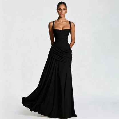 Amelia | Women's Elegant Wedding Guest Maxi Dress