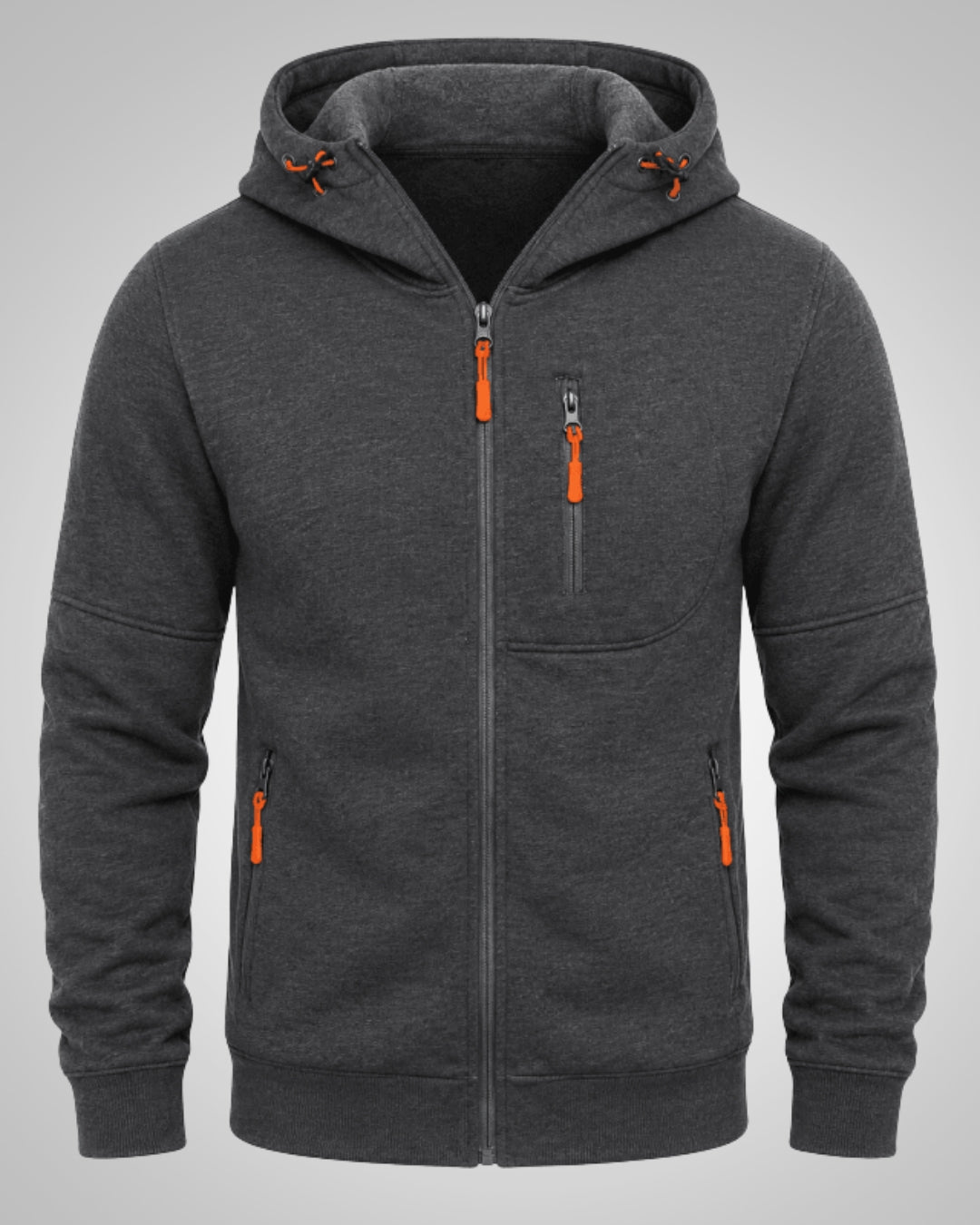 Cillian | Men's Casual Zip-Up Hoodie