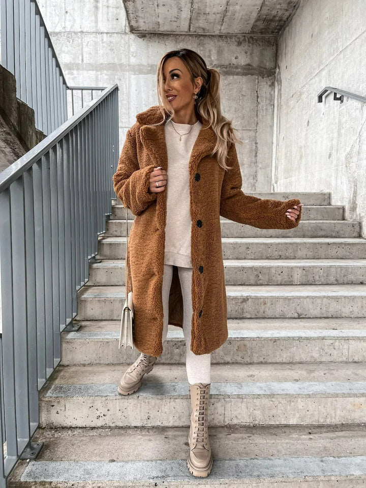 Corinne | Women’s Comfort Lapel Collar Trenchcoat