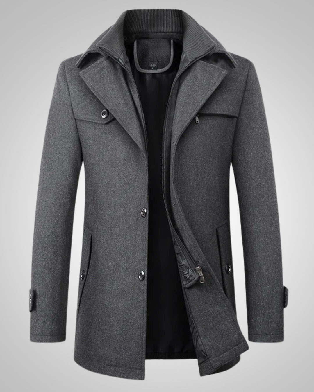 Oliver | Men's Classic Slim Fit Long Parka