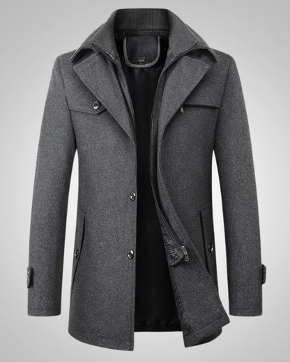 Oliver | Men's Classic Slim Fit Long Parka