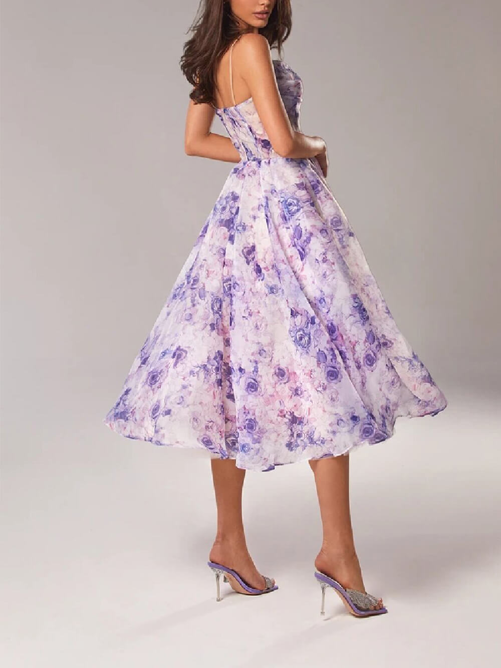 Navy | Women’s Floral Wedding Guest Dress