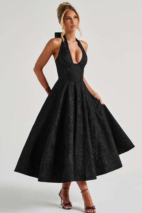 Ingrid | Women's Elegant A-Line Wedding Guest Dress