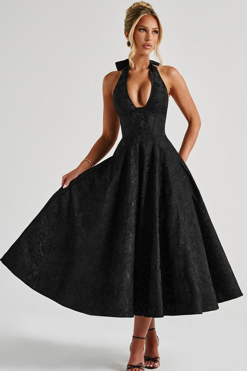 Ingrid | Women's Elegant A-Line Wedding Guest Dress