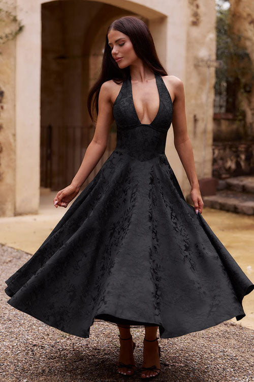 Ingrid | Women's Elegant A-Line Wedding Guest Dress