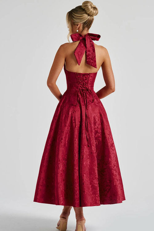 Ingrid | Women's Elegant A-Line Wedding Guest Dress