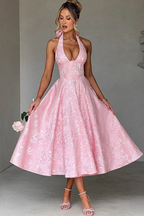 Ingrid | Women's Elegant A-Line Wedding Guest Dress