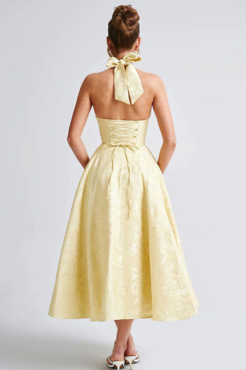 Ingrid | Women's Elegant A-Line Wedding Guest Dress