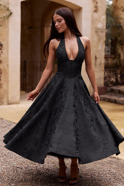 Ingrid | Women's Elegant A-Line Wedding Guest Dress