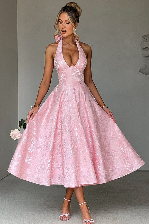 Ingrid | Women's Elegant A-Line Wedding Guest Dress