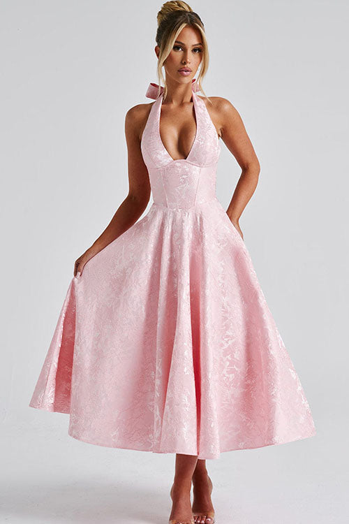 Ingrid | Women's Elegant A-Line Wedding Guest Dress