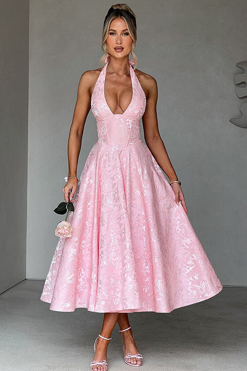 Ingrid | Women's Elegant A-Line Wedding Guest Dress