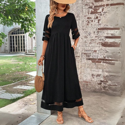 Laura | Women's Elegant Flowing Maxi Dress
