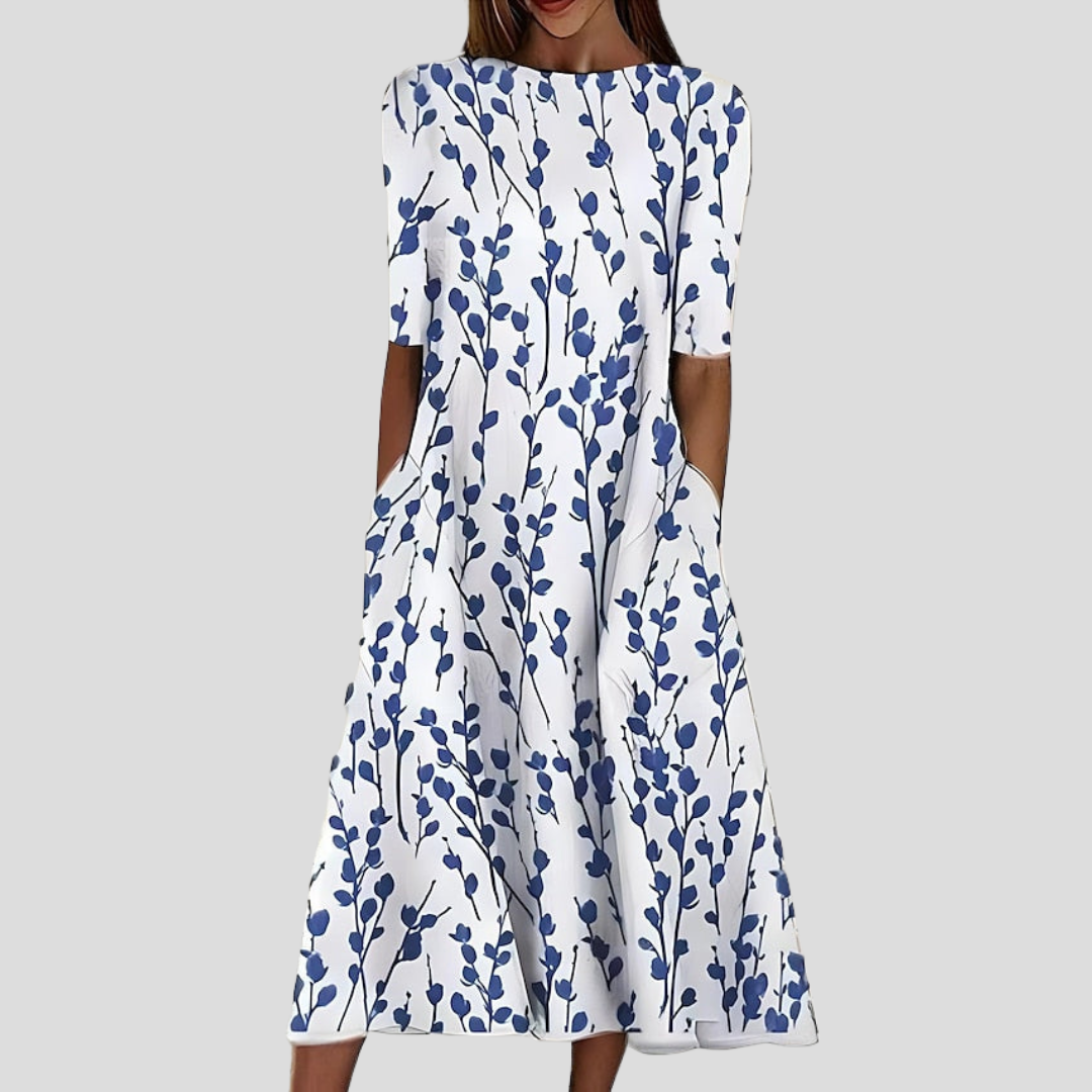 Hollis | Women’s Summer Floral Midi Dress