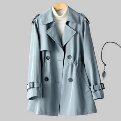 Sophia | Women's Elegant Double-Breasted Trenchjacket