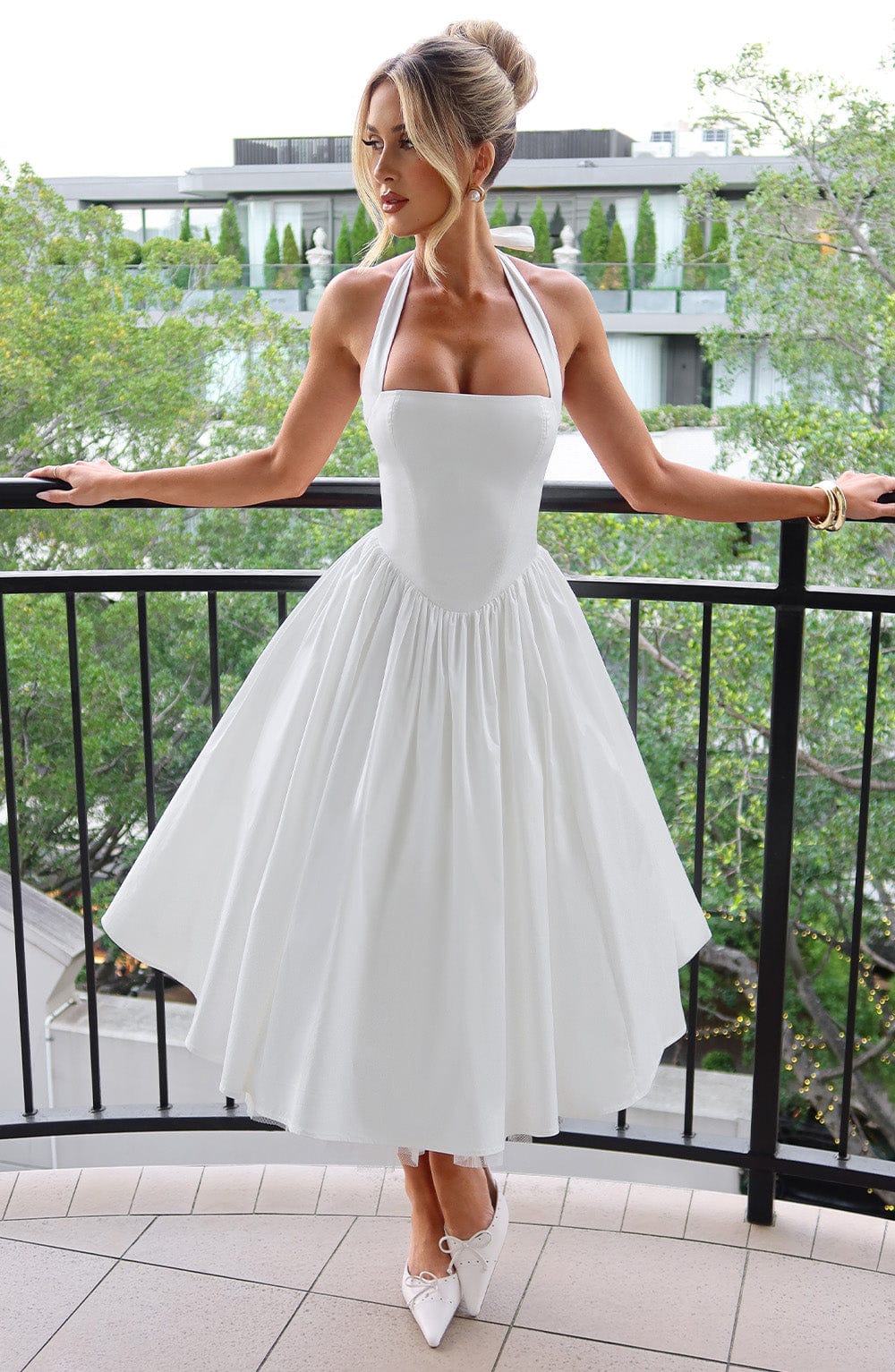 Camryn | Women’s Midi Wedding Guest Dress