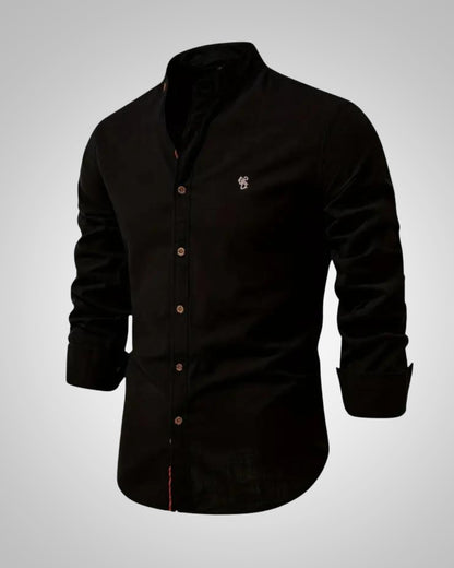 James | Men's Casual Stand Collar Shirt