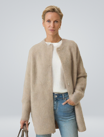 Erin | Women's Elegant Knitted Buttoned Cardigan