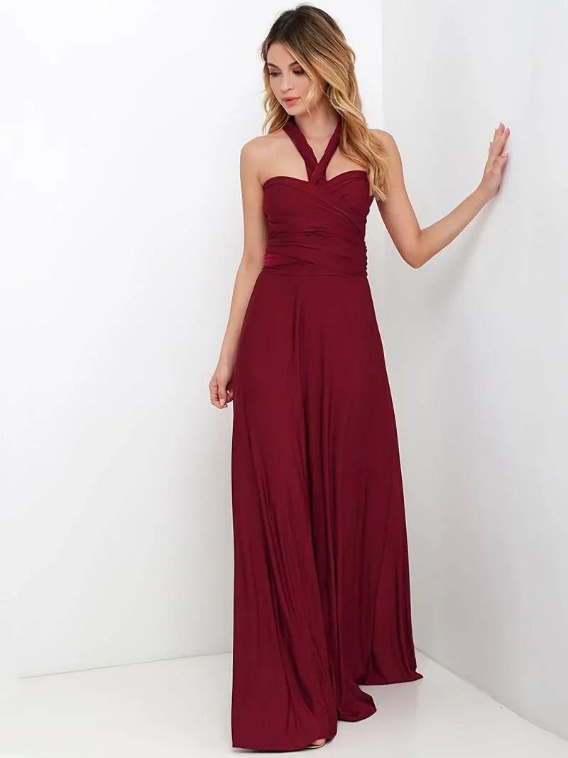 Queenie | Women’s Convertible Wedding Guest Maxi Dress