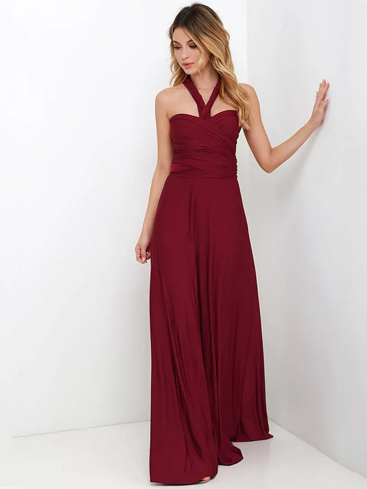 Queenie | Women’s Convertible Wedding Guest Maxi Dress