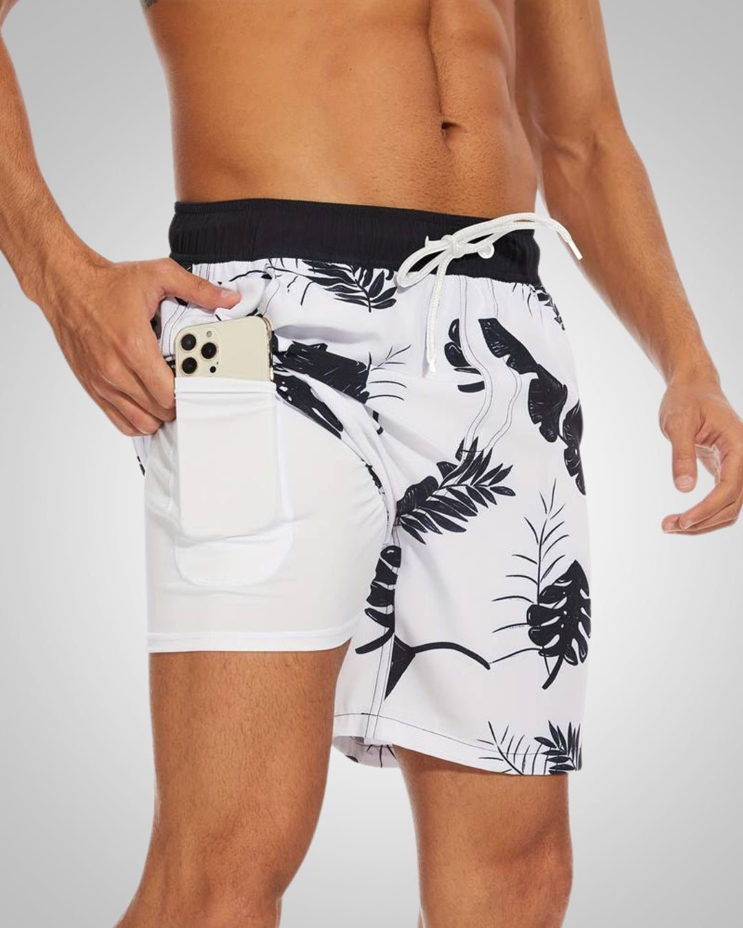 Brian | Men's Sporty Slim Fit Swimshorts