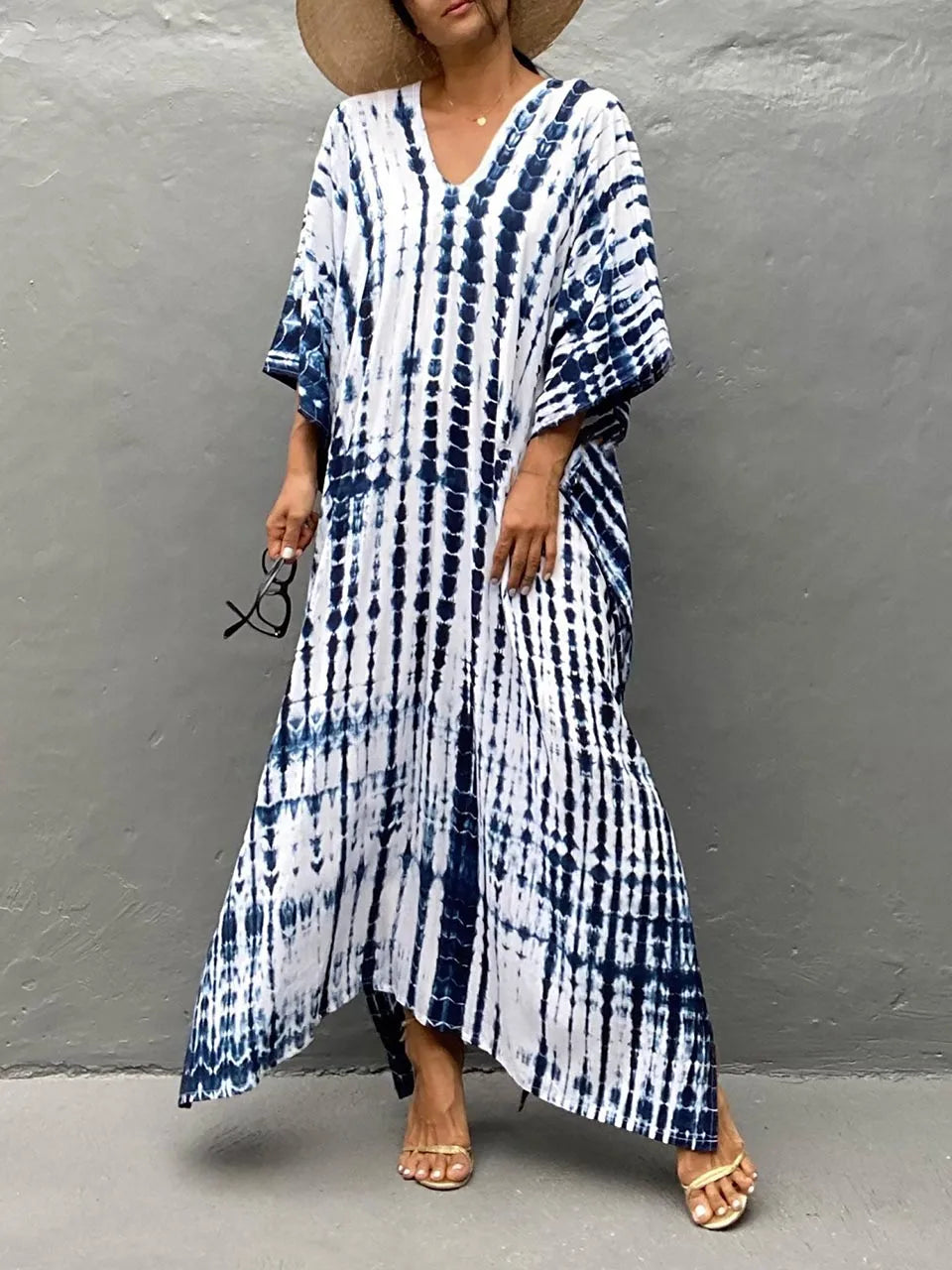 Orla | Women's Relaxed Fit Maxi Kaftan Dress