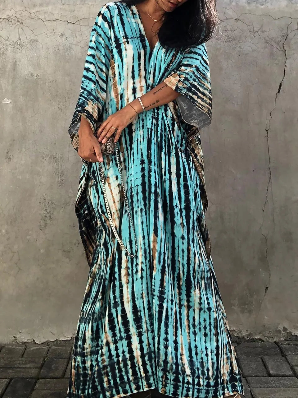 Orla | Women's Relaxed Fit Maxi Kaftan Dress