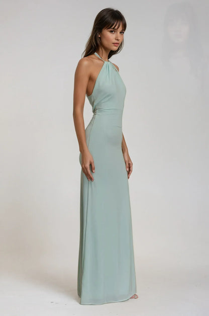 Seady | Women's Elegant Halter Maxi Dress