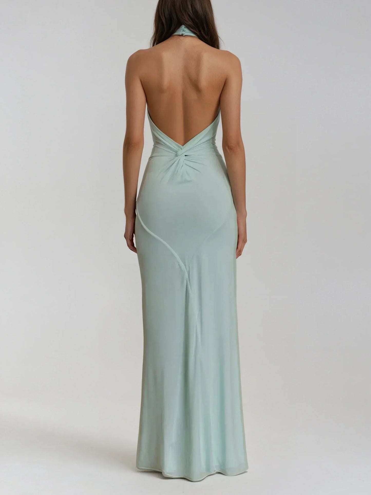 Seady | Women's Elegant Halter Maxi Dress