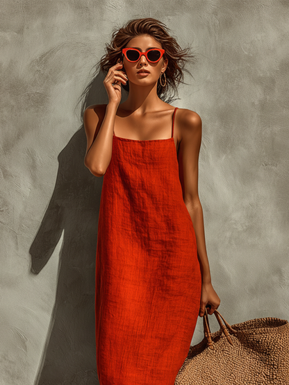 Echo | Women's Summer Spaghetti Strap Maxi Dress