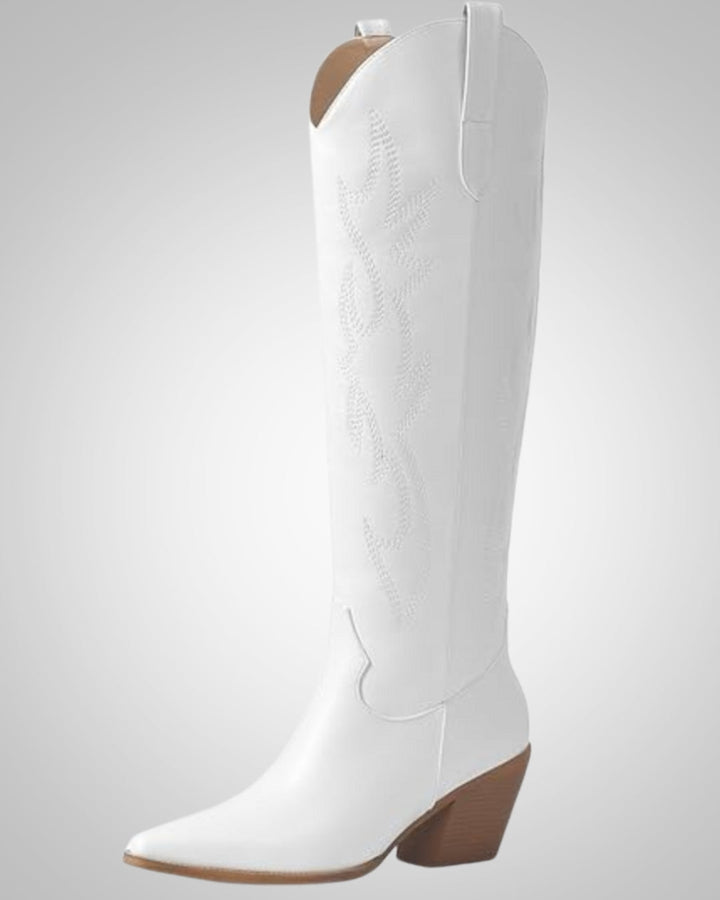 Clara | Women's Knee High Western Cowboy Boots