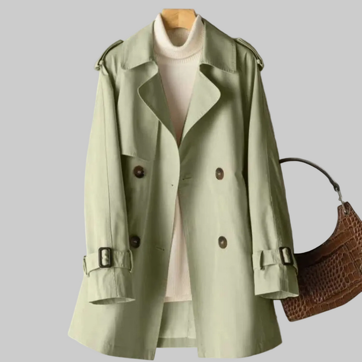 Sophia | Women's Elegant Double-Breasted Trenchjacket