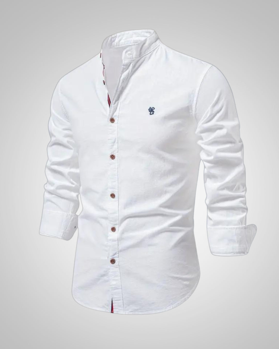 James | Men's Casual Stand Collar Shirt
