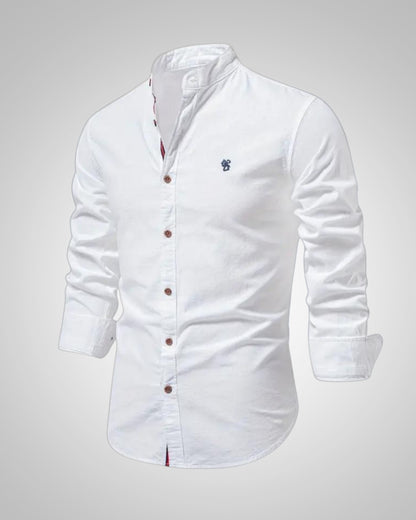James | Men's Casual Stand Collar Shirt