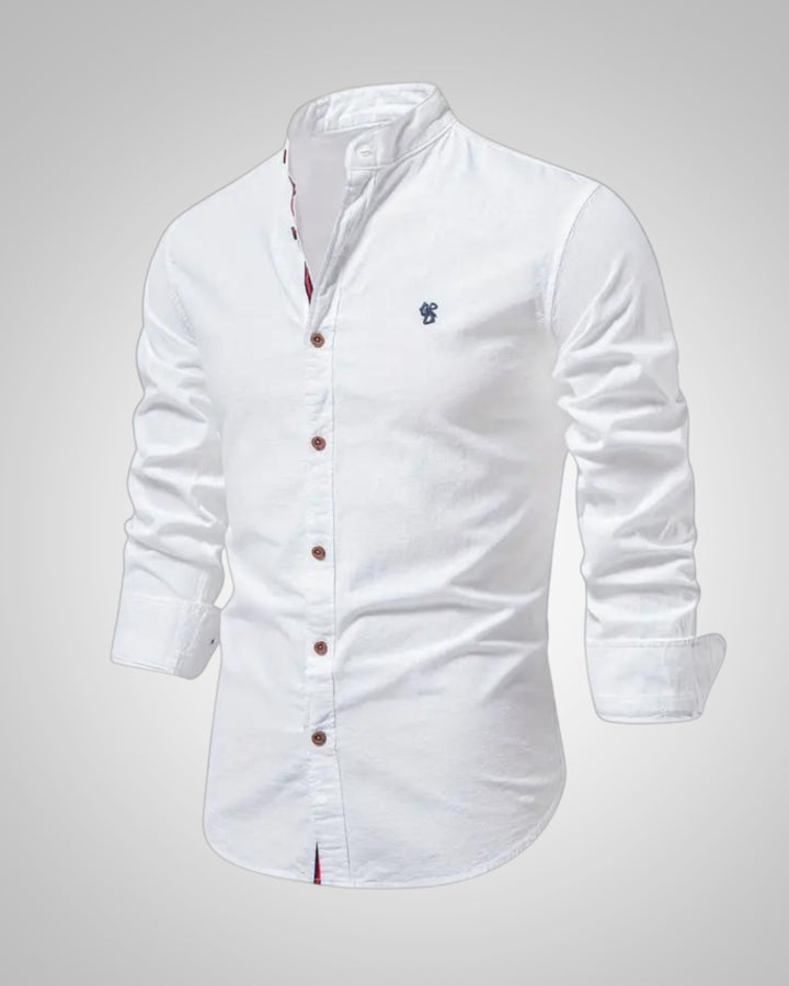 James | Men's Casual Stand Collar Shirt