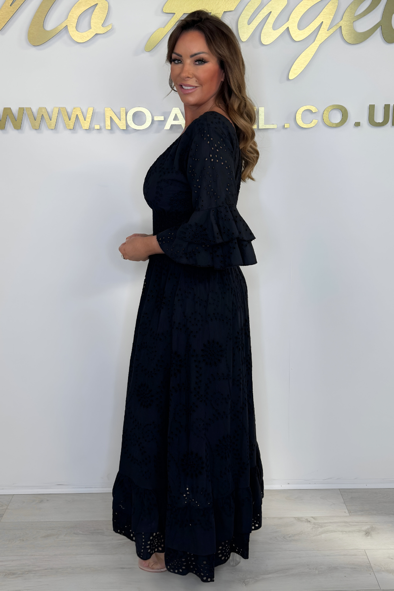 Scout | Women’s Elegant Ruffled Muslin Dress