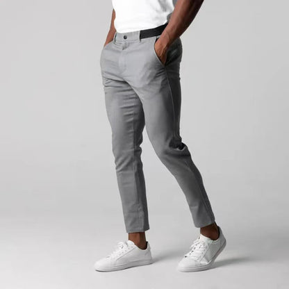 Benjamin | Men Slim Fit Straight Leg Chino Pants