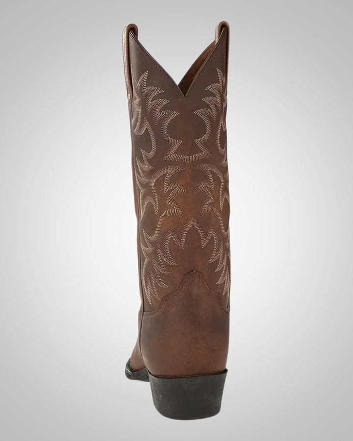 Galilea | Women’s Block Heel Knee High Cowboy Boots