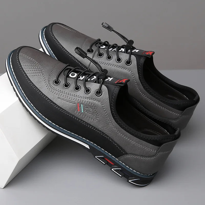 Nathaniel | Men Orthopedic Oxford Dress Shoes with Lace-Up Closure