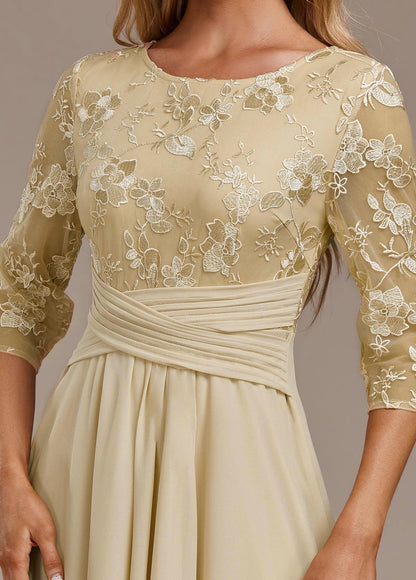 Issa | Women's Summer Embroidered Chiffon Midi Dress