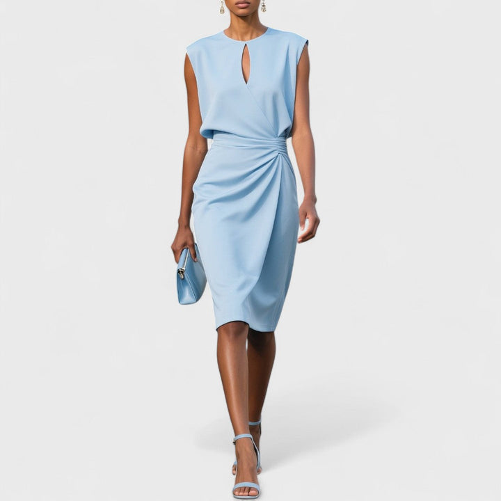 Livia | Women’s Keyhole Neck Formal Dress