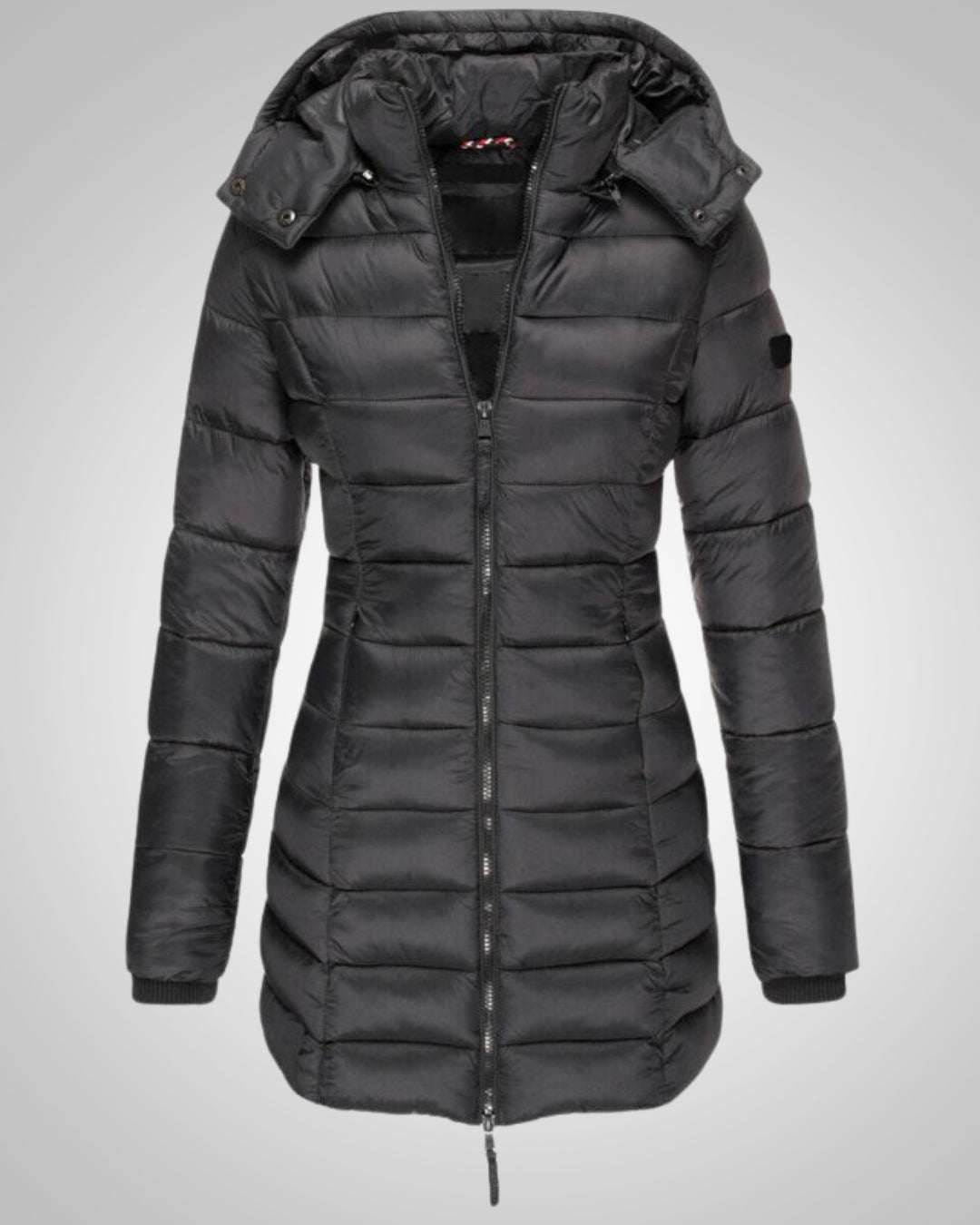 Freya | Women's Long Hooded Down Winter Jacket
